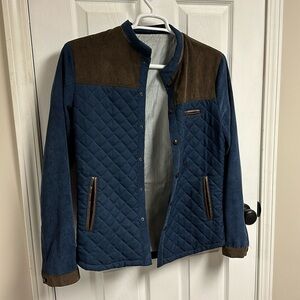 Blue and Brown Lightweight Captain Jacket